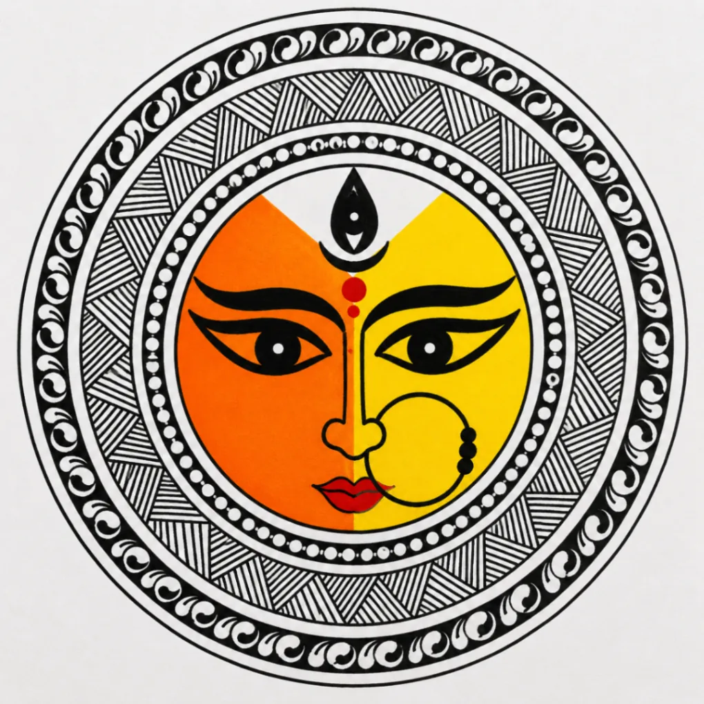 Mandala Artwork Lippan